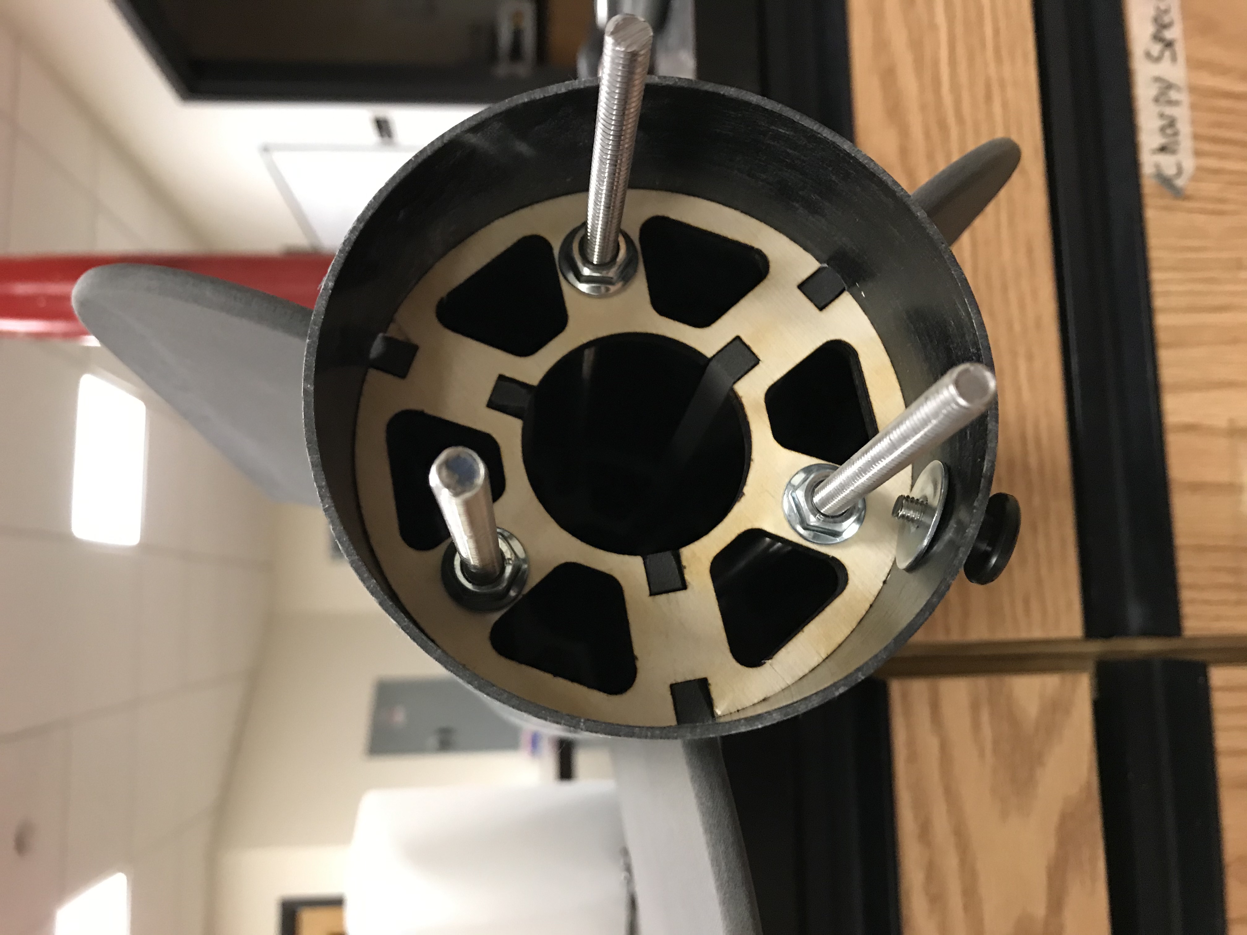Fin can assembly stage 3